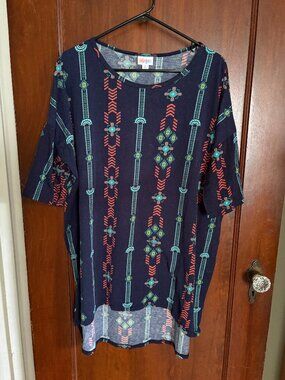 Lularoe Geometric Tunic Top, Size XL